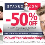 STAXUS Christmas Sale EN